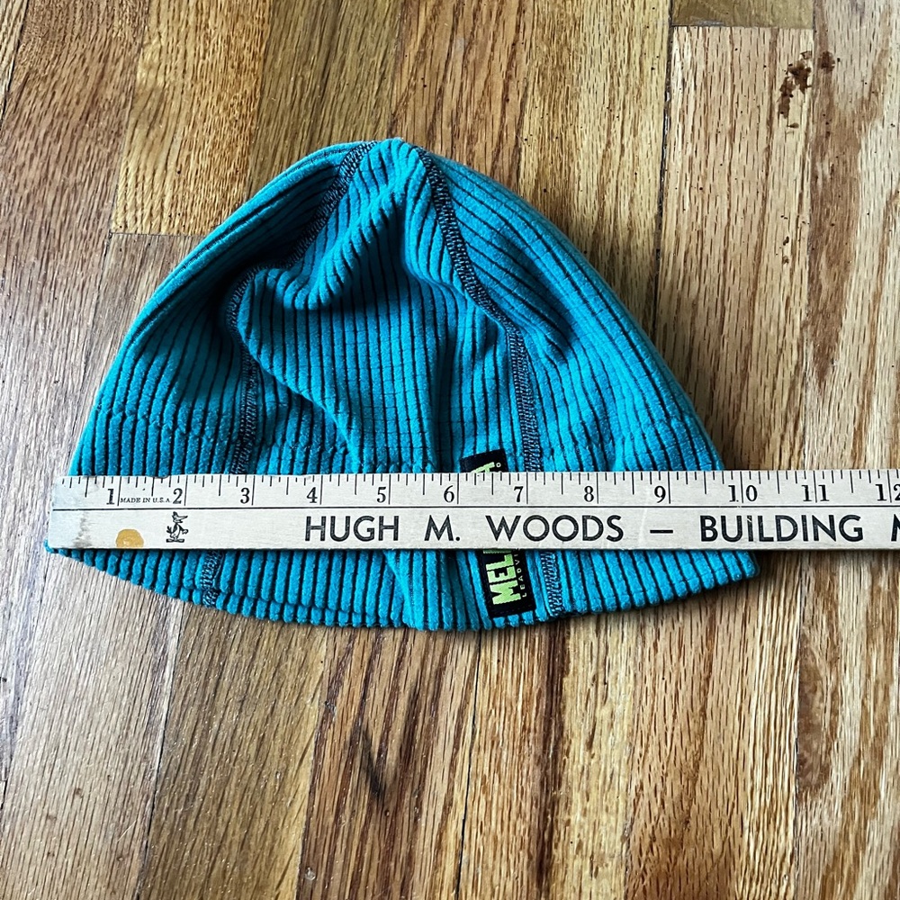 Melanzana Blue Ribbed Hat - Picture 4 of 4